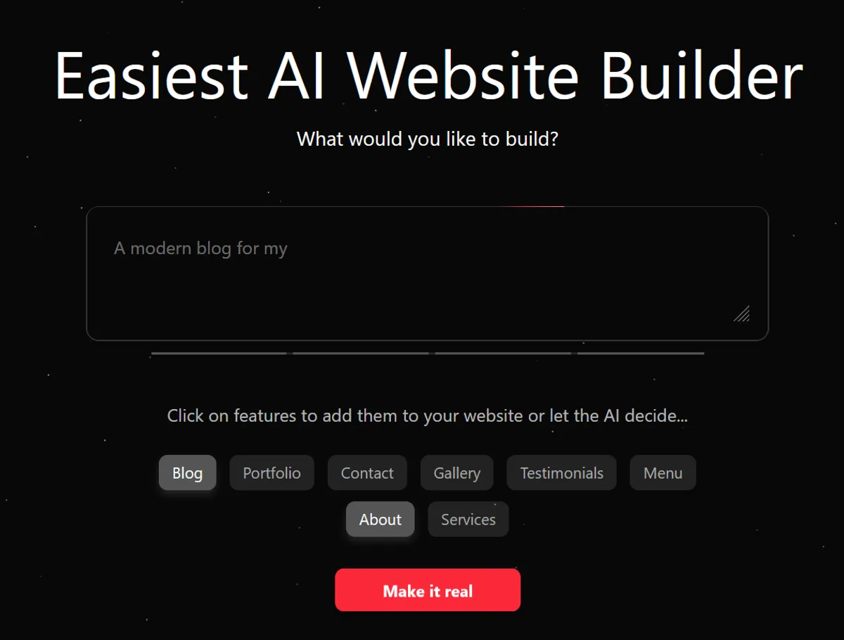 instago.ai real estate webpage generator