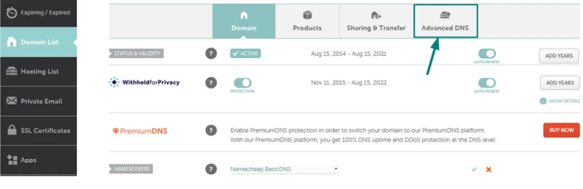 How To Direct Your Domain From Namecheap To Instago.ai