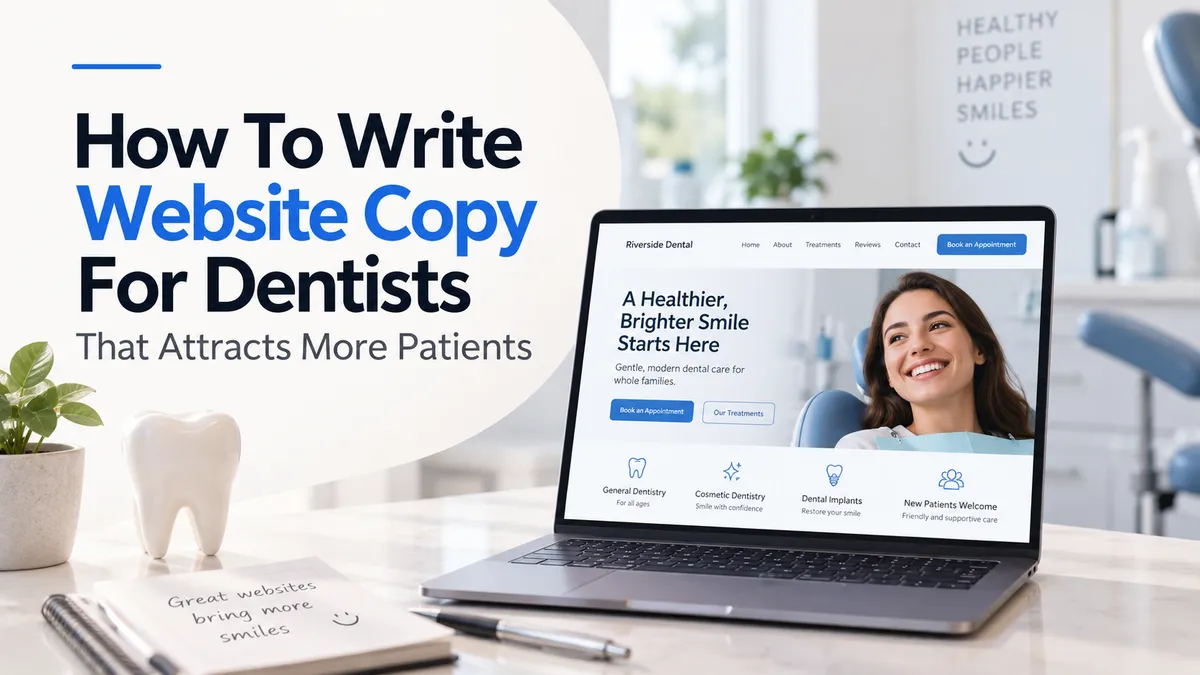 How To Write Website Copy For Dentists That Attracts More Patients